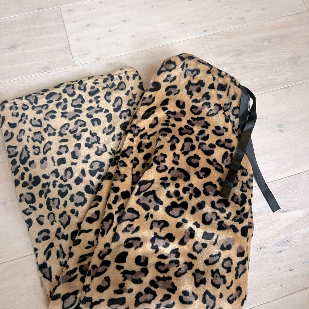 Cheetah Print pajama pants